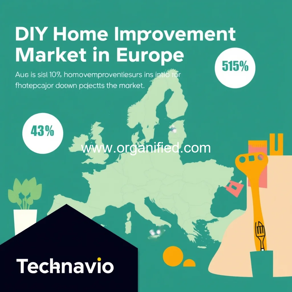 Read more about the article DIY Home Improvement Market In Europe size is set to grow by USD 48  33 billion from 2024  2028  rising interest in DIY home improvement projects boost the market  Technavio