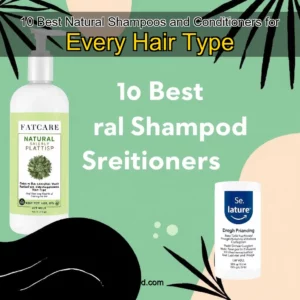Read more about the article 10 Best Natural Shampoos and Conditioners for Every Hair Type