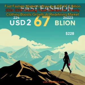 Read more about the article Fast Fashion Market to Grow by USD 67  2 Billion  2024  2028  Growing Youth Demand for Trendy Clothing Boosts Growth  AI Redefining Market Landscape