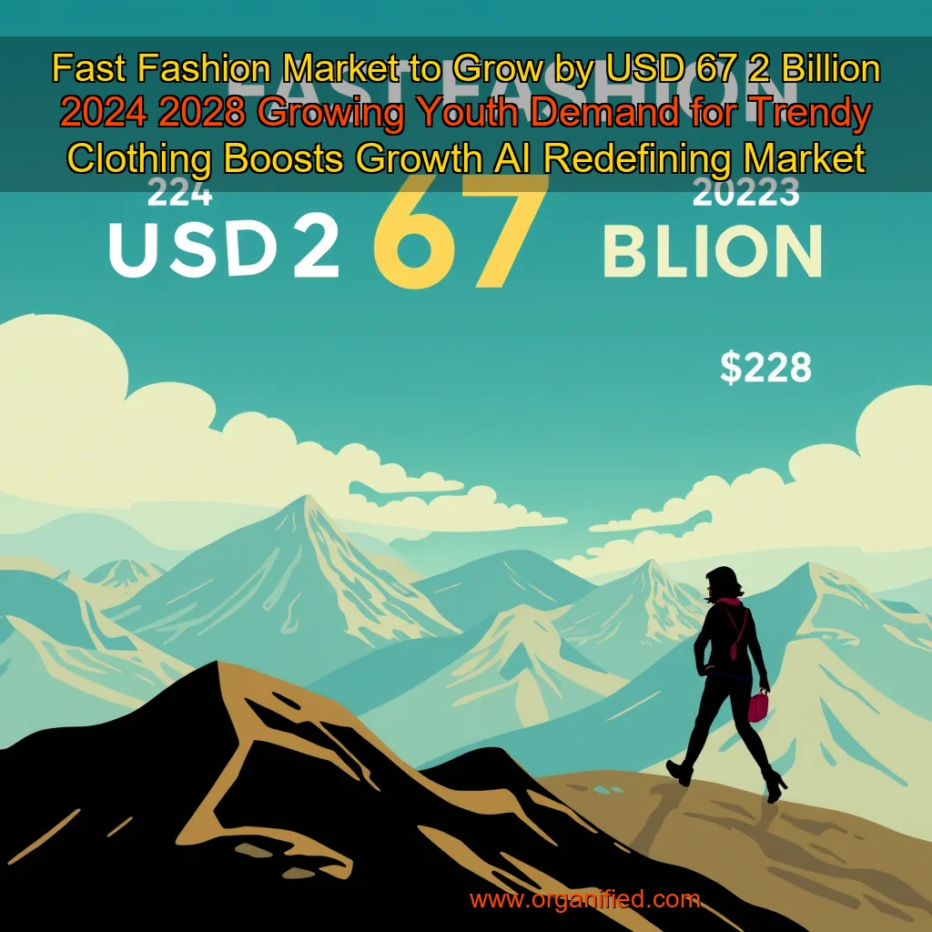 Read more about the article Fast Fashion Market to Grow by USD 67  2 Billion  2024  2028  Growing Youth Demand for Trendy Clothing Boosts Growth  AI Redefining Market Landscape