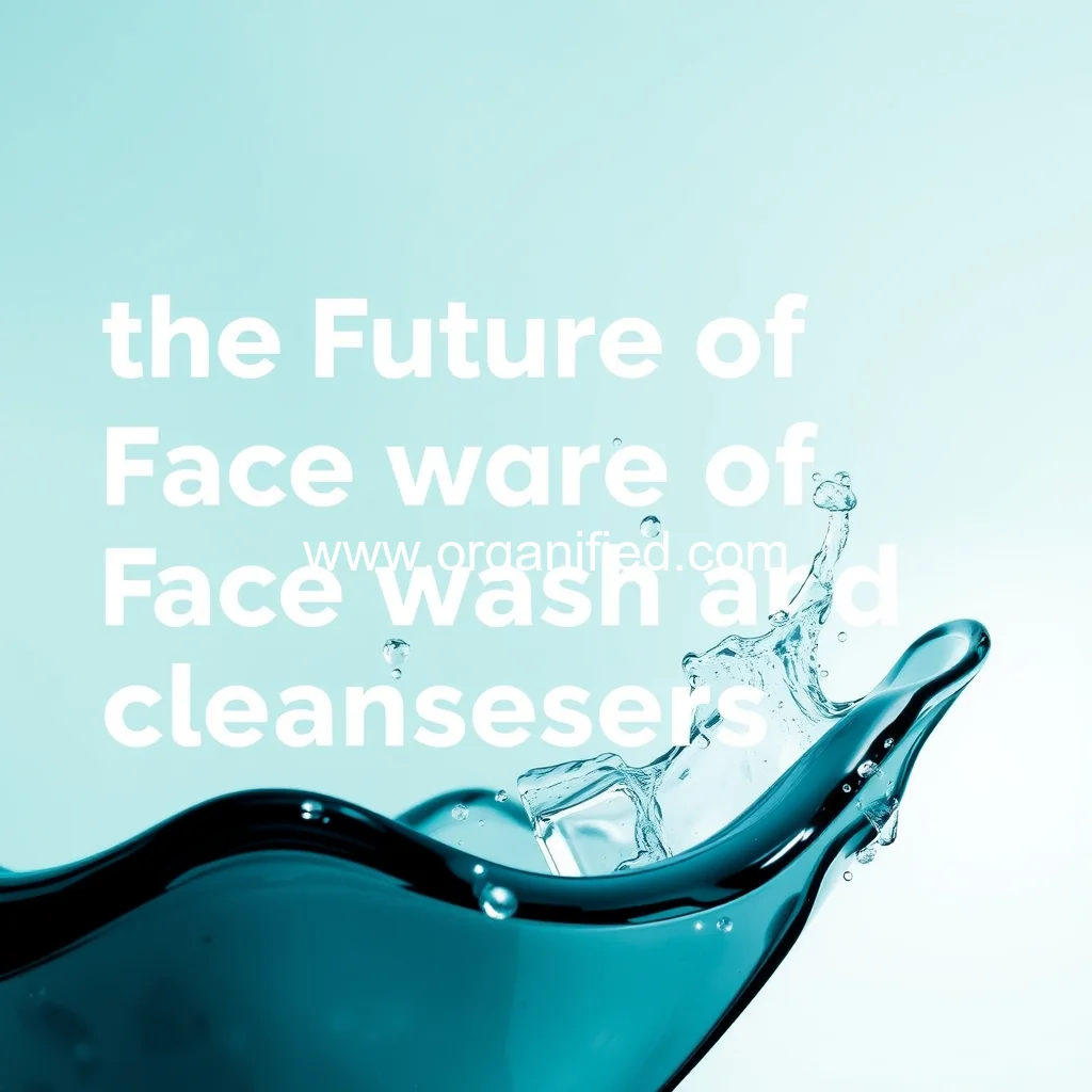 Read more about the article The Future of Face Wash and Cleansers : Key Trends and Market Developments  Cardinal Courier