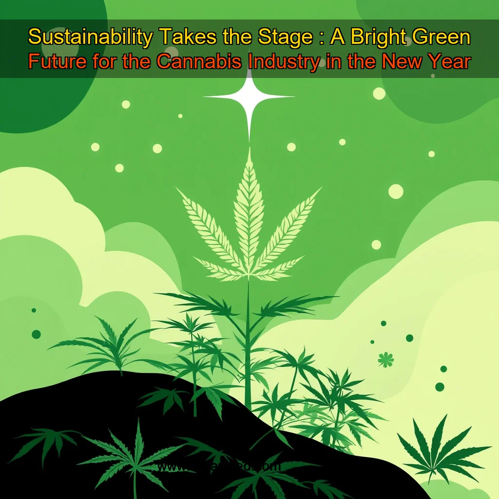 You are currently viewing Sustainability Takes the Stage : A Bright Green Future for the Cannabis Industry in the New Year