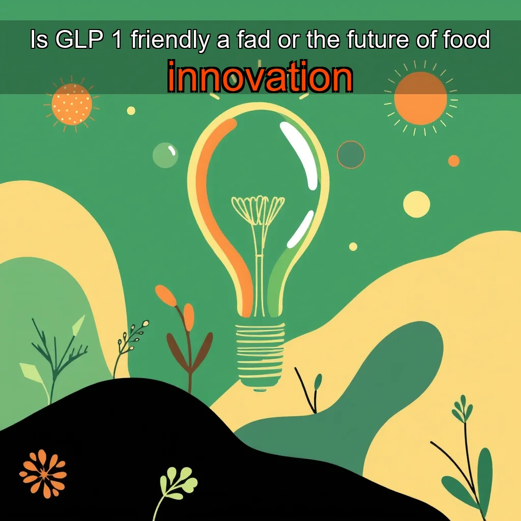 Read more about the article Is GLP  1 friendly a fad or the future of food innovation
