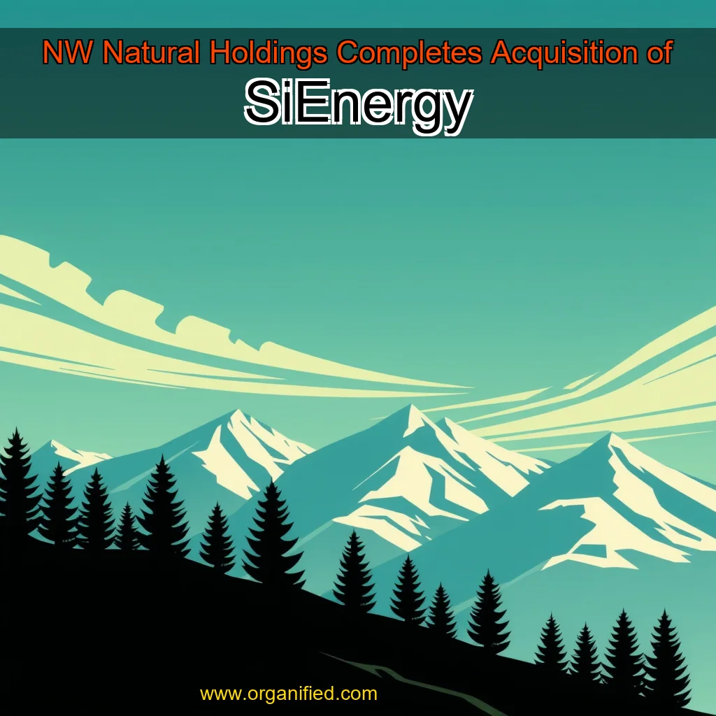 Read more about the article NW Natural Holdings Completes Acquisition of SiEnergy