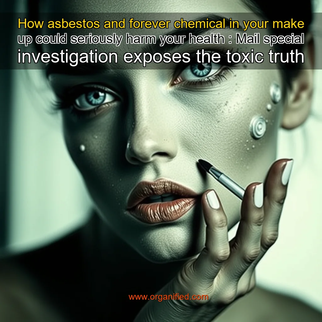 Read more about the article How asbestos and forever chemical in your make  up could seriously harm your health : Mail special investigation exposes the toxic truth