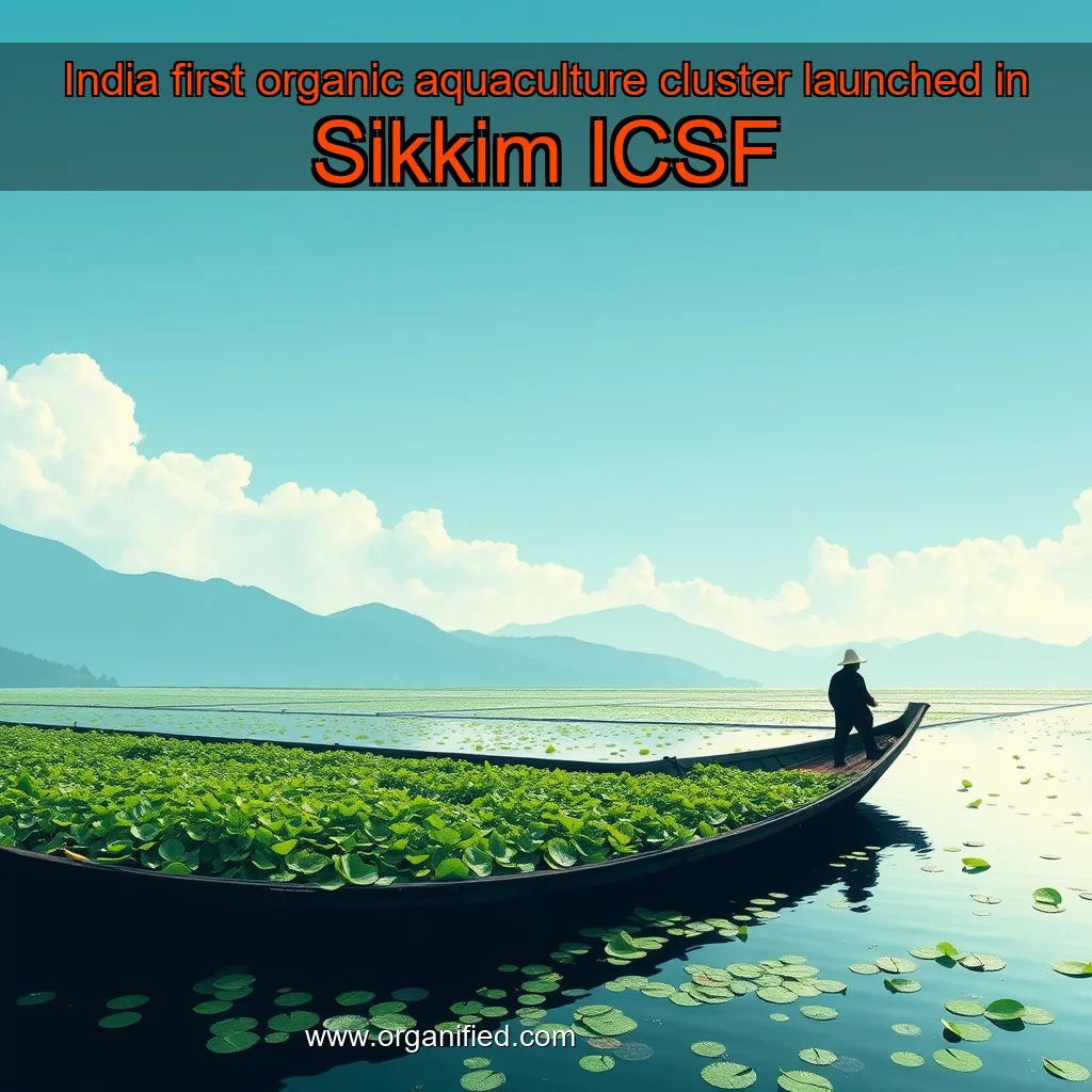 Read more about the article India first organic aquaculture cluster launched in Sikkim  ICSF
