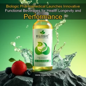 Read more about the article Biologic Pharmamedical Launches Innovative Functional Beverages for Health  Longevity  and Performance
