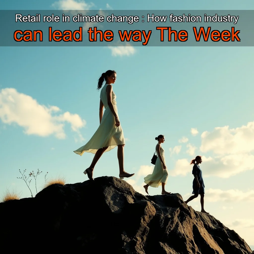 Read more about the article Retail role in climate change : How fashion industry can lead the way  The Week