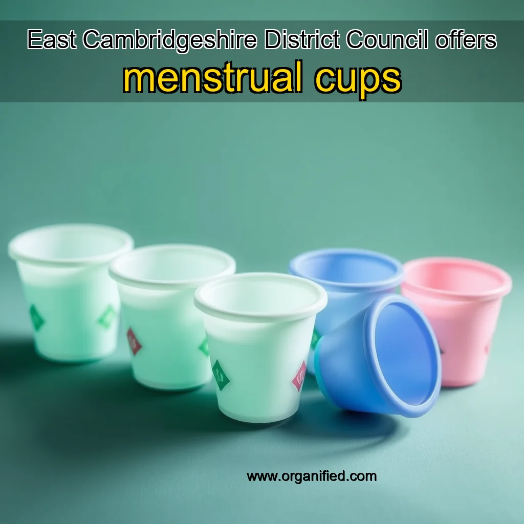 Read more about the article East Cambridgeshire District Council offers menstrual cups