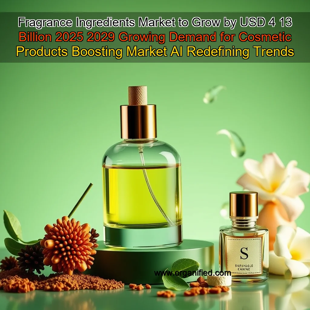 Read more about the article Fragrance Ingredients Market to Grow by USD 4  13 Billion  2025  2029  Growing Demand for Cosmetic Products Boosting Market  AI Redefining Trends