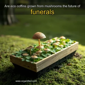 Read more about the article Are eco  coffins grown from mushrooms the future of funerals