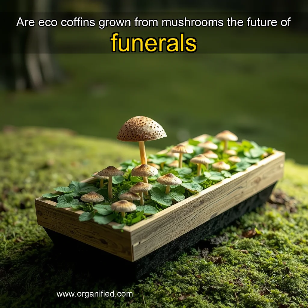 Read more about the article Are eco  coffins grown from mushrooms the future of funerals