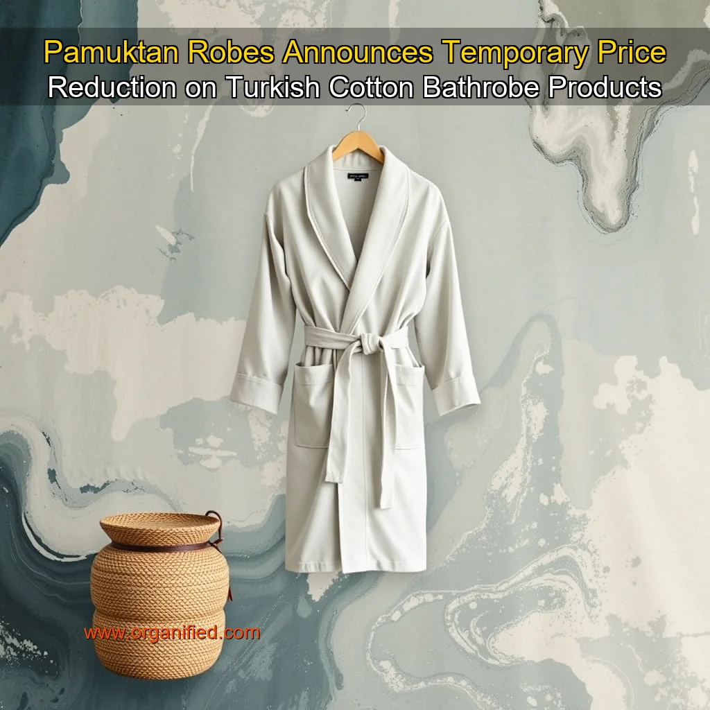 Read more about the article Pamuktan Robes Announces Temporary Price Reduction on Turkish Cotton Bathrobe Products