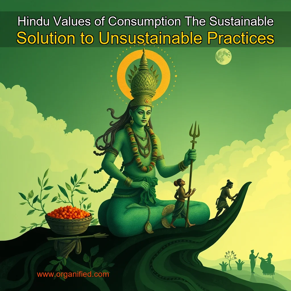 Read more about the article Hindu Values of Consumption The Sustainable Solution to Unsustainable Practices