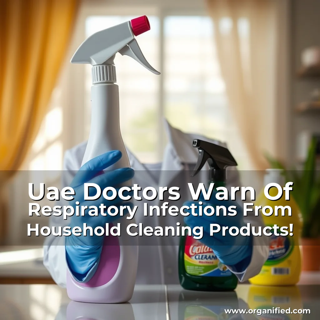 Read more about the article Uae Doctors Warn Of Respiratory Infections From Household Cleaning Products!