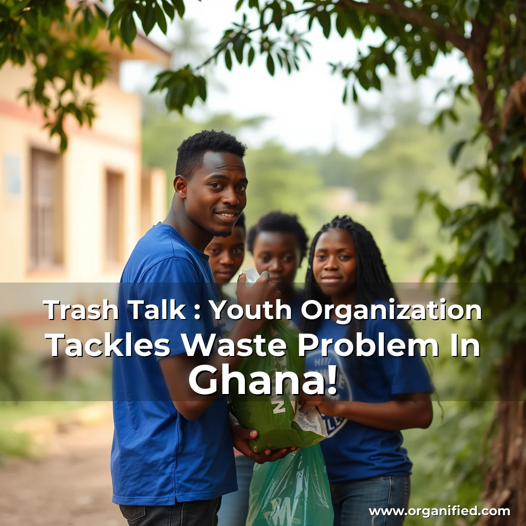 Read more about the article Trash Talk : Youth Organization Tackles Waste Problem In Ghana!