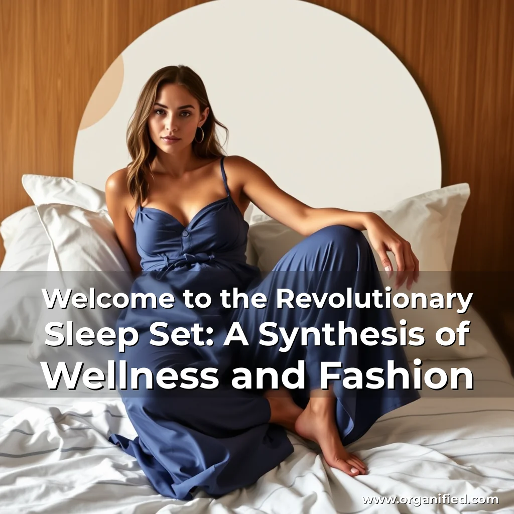 Read more about the article Welcome to the Revolutionary Sleep Set: A Synthesis of Wellness and Fashion