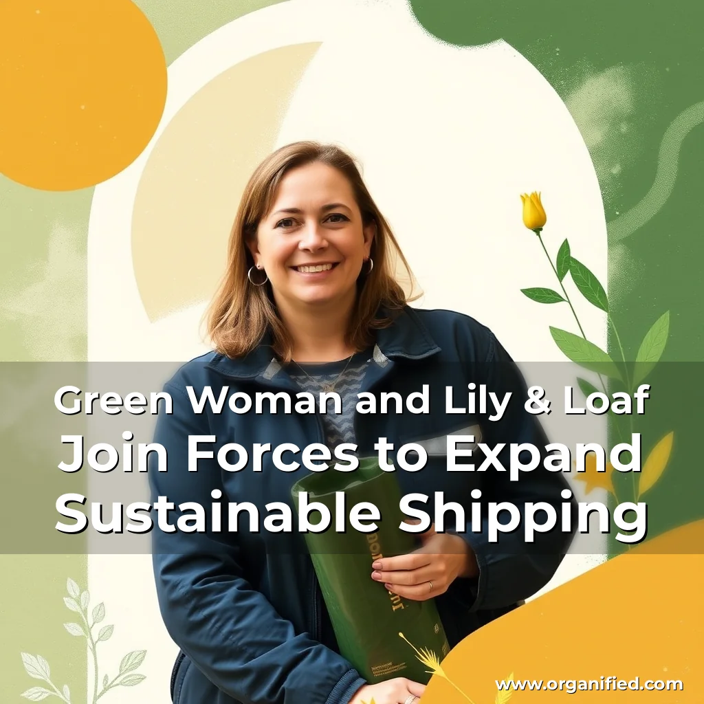 Read more about the article Green Woman and Lily & Loaf Join Forces to Expand Sustainable Shipping