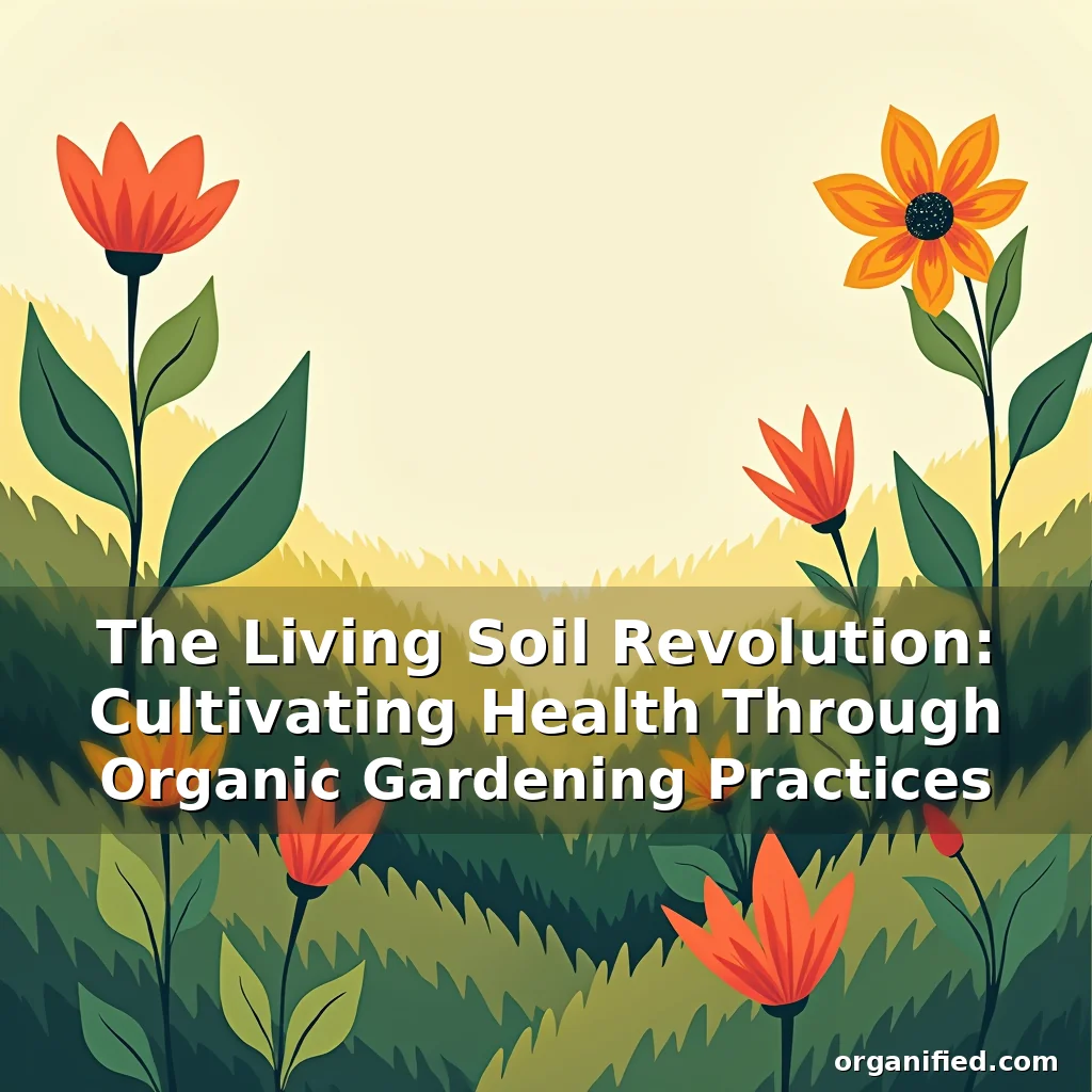 Read more about the article The Living Soil Revolution: Cultivating Health Through Organic Gardening Practices