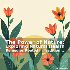 Read more about the article The Power of Nature: Exploring Natural Health Remedies Rooted in Tradition and Science