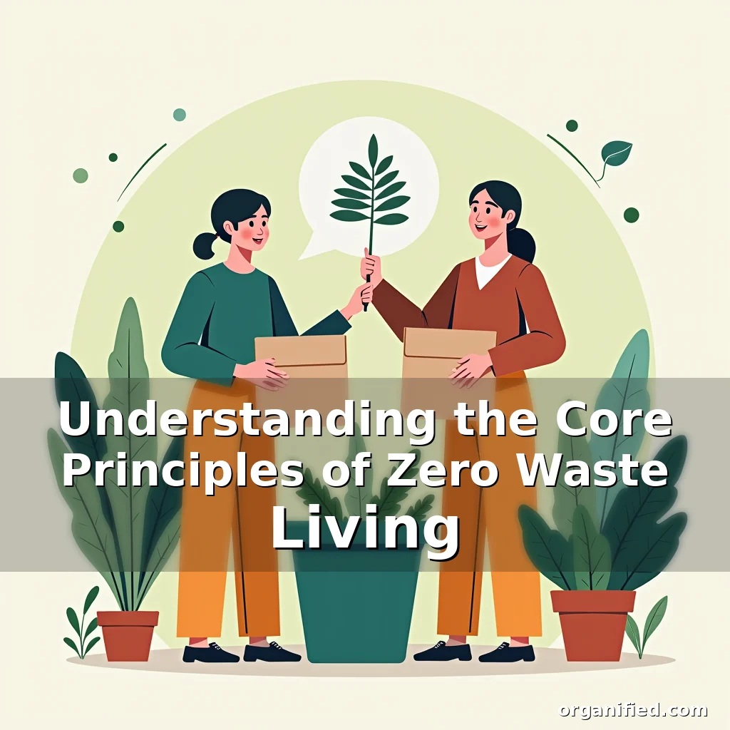 Read more about the article Understanding the Core Principles of Zero Waste Living