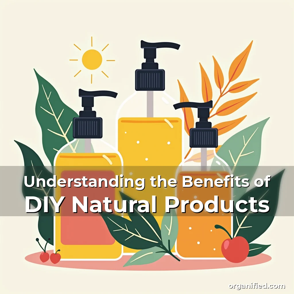 Read more about the article Understanding the Benefits of DIY Natural Products