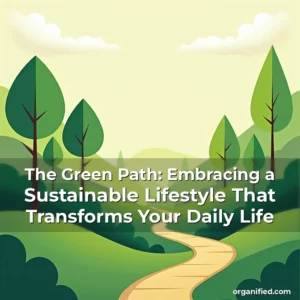 Read more about the article The Green Path: Embracing a Sustainable Lifestyle That Transforms Your Daily Life