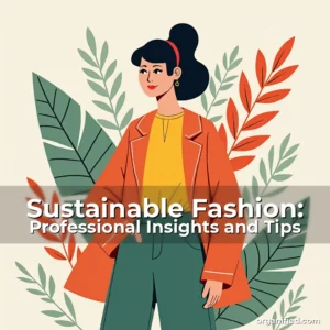 Read more about the article Sustainable Fashion: Professional Insights and Tips