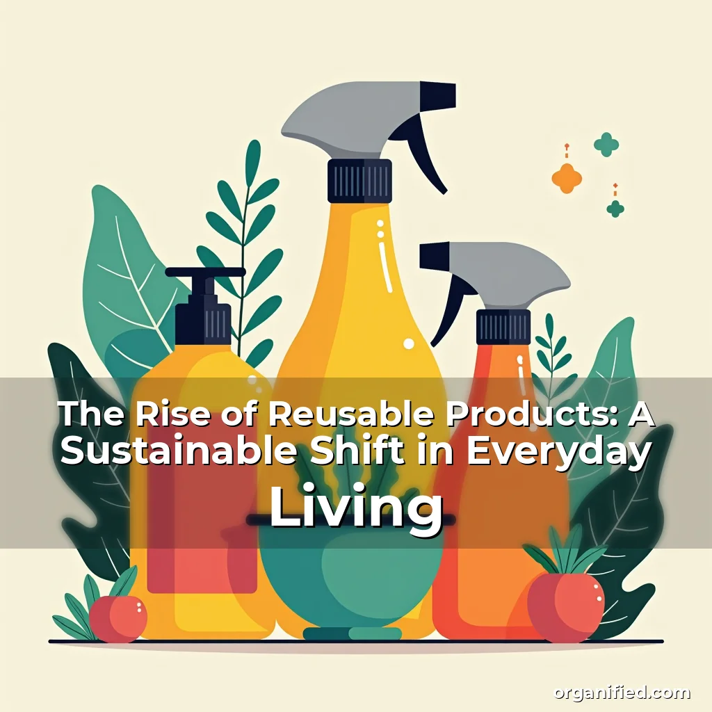 Read more about the article The Rise of Reusable Products: A Sustainable Shift in Everyday Living
